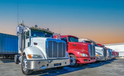lineup trailer trucks 