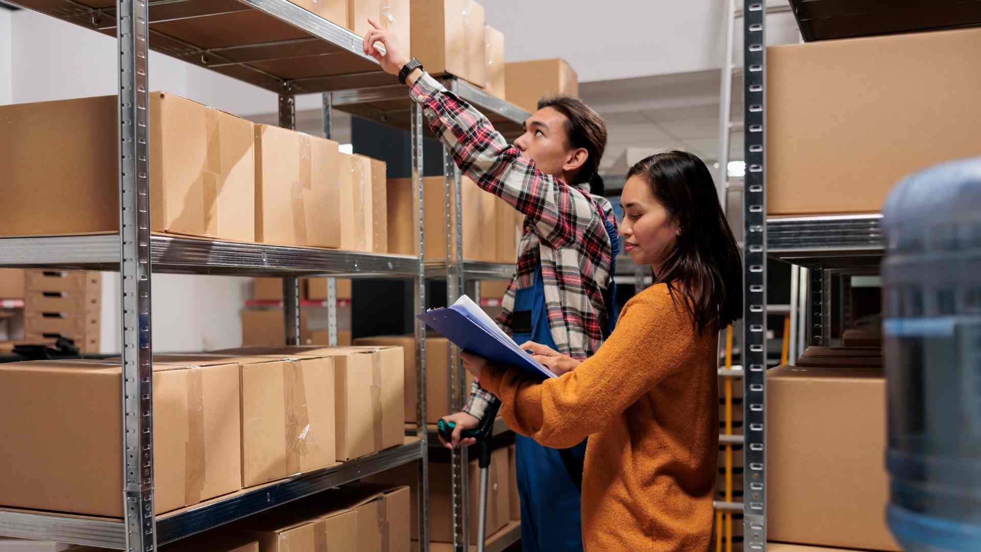box inventory for warehousing